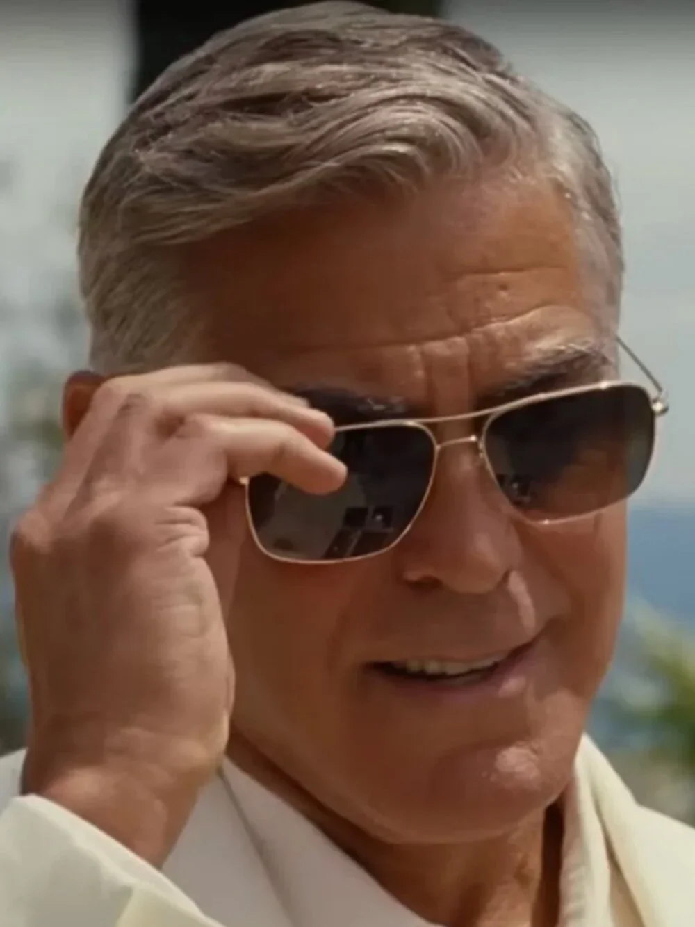 Clooney, Brosnan, Damon, Jon Bon Jovi's Fav~ OLIVER PEOPLES CLIFTON SUN MSRP$597